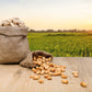 Fruidles Raw Peanuts, Raw Peanuts In Shell, Great For Boiling, Squirrels Feed, Birds Feed And Wildlife, 25 Pound Bag (Single)