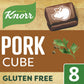 Knorr Pork Stock Cubes 8 Pack 50g