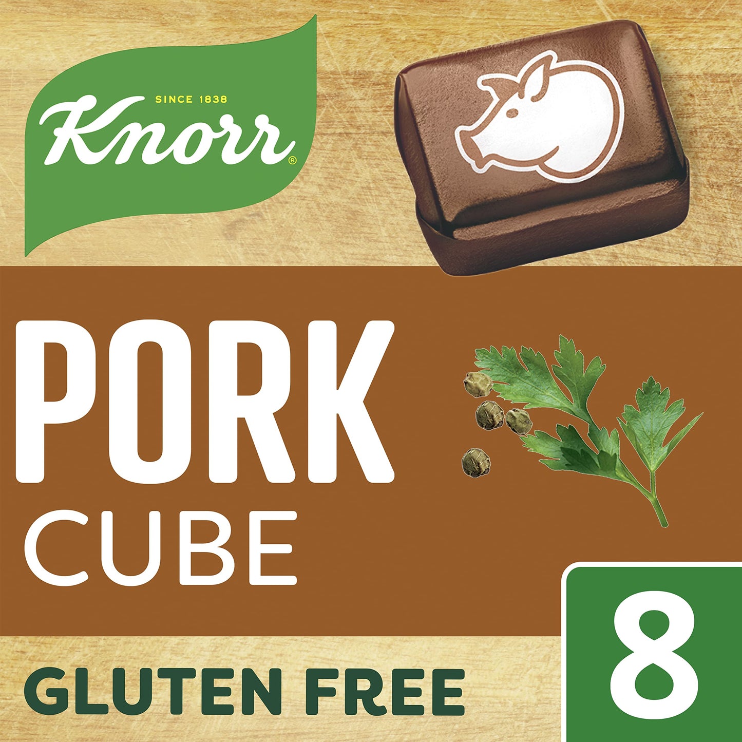 Knorr Pork Stock Cubes 8 Pack 50g
