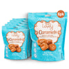 Lovely Candy Co. Soft and Chewy Sea Salt Caramels, Individually Wrapped, 6oz (6-Pack), Gluten-Free, Non-GMO, NO High Fructose Co