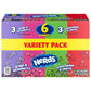 NERDS Candy, Dual Variety Pack, Grape & Strawberry, Watermelon & Cherry, Crunchy Fruity Chews, 9.9 oz (Pack of 6)