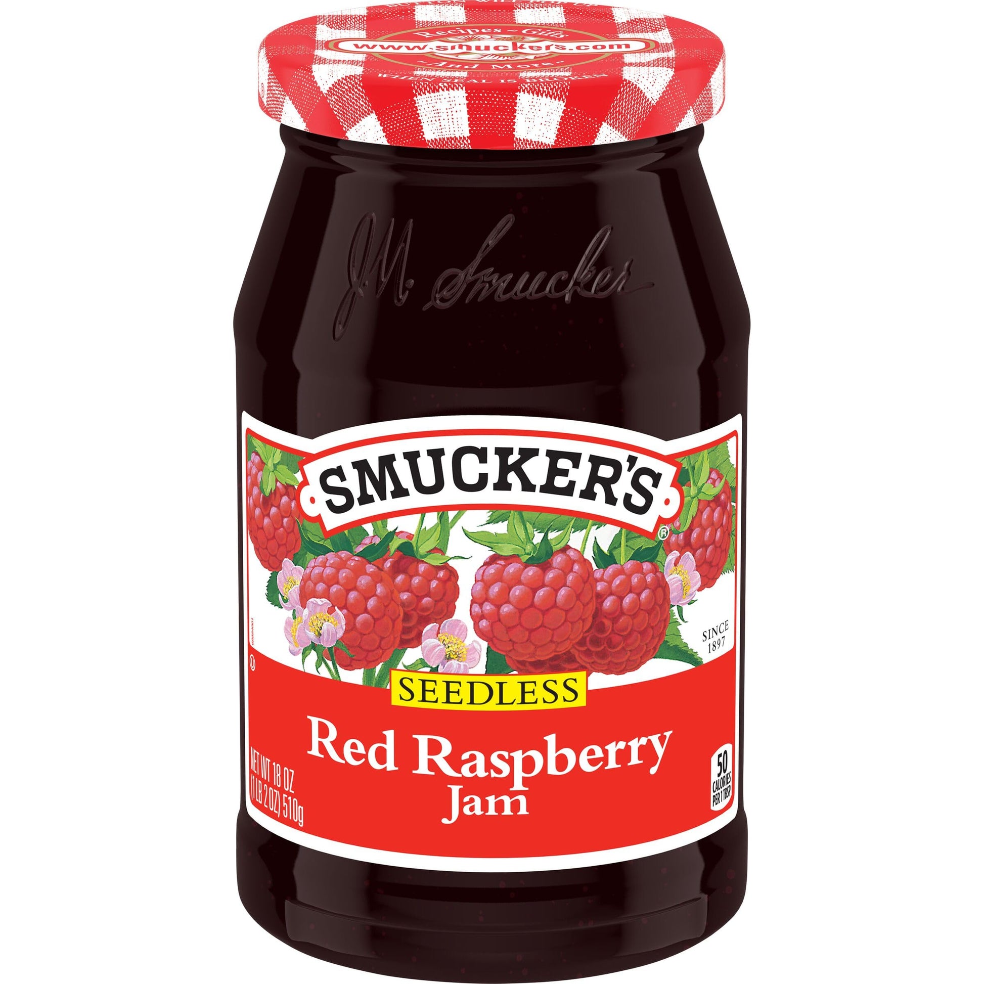 Smuckers Seedless Red Raspberry Jam, 18 Ounces