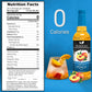 Syruvia Sugar Free Peach Syrup For Drinks 25.4 Ounces Peach Flavoring Syrup