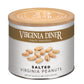 Virginia Diner Gourmet Extra Large Virginia Peanuts Blister Roasted Nuts All Natural Healthy Snack Gift 36Oz (4 Pack) Salted