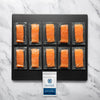 Rastellis Faroe Island Salmon Portions, 6 oz each, 10 Pack, 3.75 lbs Total