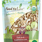 Food to Live Organic Cashew Pieces, Non-GMO, Vegan, Unsalted, Unroasted, 2 Pound Pack
