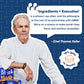 IQBAR x Chef Thomas Keller - Brain and Body Plant Protein Bars - Salted Caramel Chip - 12-Count, Low Carb, High Fiber, Gluten Fr