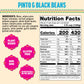 Somos Pinto & Black Beans - Gluten Free, Non-Gmo, Vegan Ready-To-Eat Microwavable Meals - Delicious, Healthy & Plant Based Conve