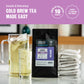 Tiesta Tea - Lavender Chamomile Cold Brew, Loose Leaf, Soft Chamomile Herbal Tea, Non-Caffeinated Iced Blend, Cold Brew Packets,