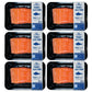 OCEANZEN: Premium Quality,Atlantic Salmon - 6 Packs of (2 x 6 oz Fresh Skinless Fillets) Shipped Frozen, Sashimi Grade - Sustain
