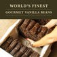 8 Oz (1/2 Lb) Organic Madagascar Whole Vanilla Beans, Grade A Vanilla Pods, Premium Vanilla Beans For Making Extract & Baking -