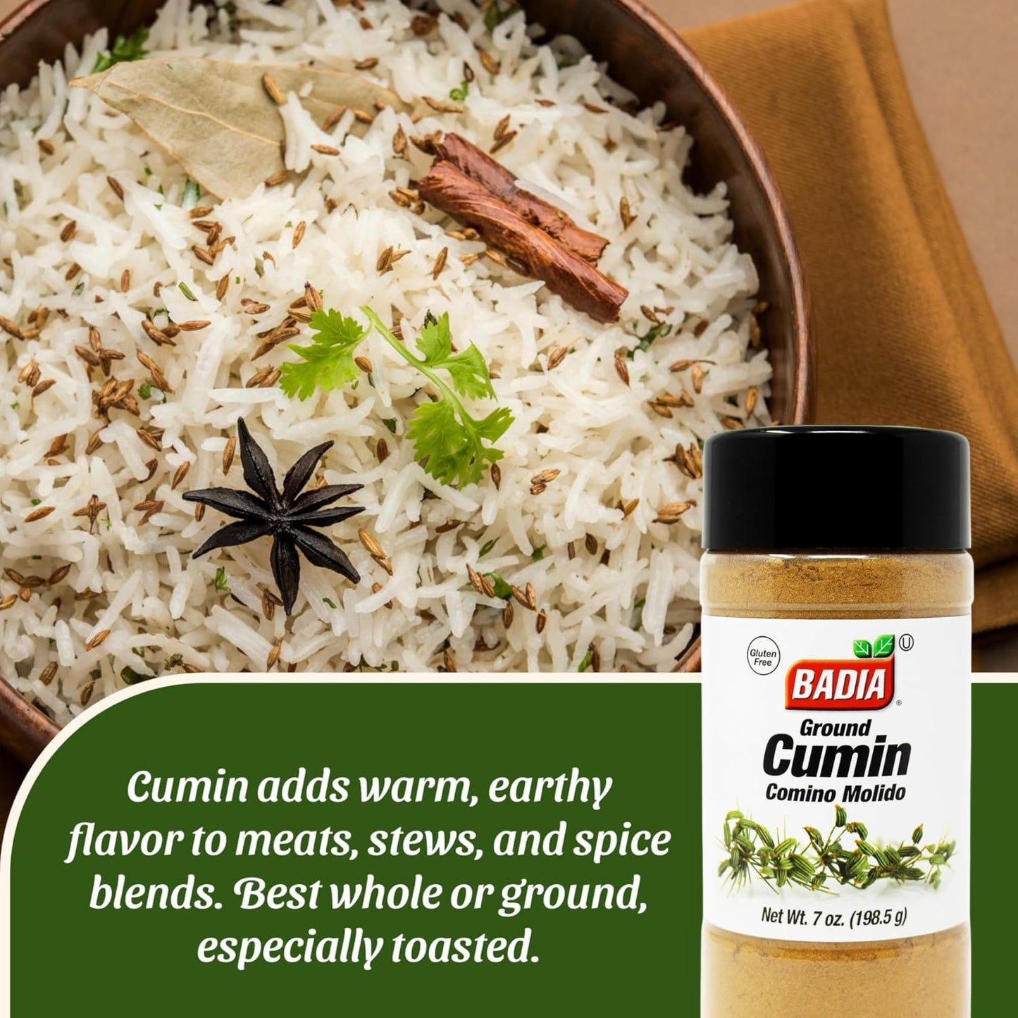 Cumin Ground - 7 oz - Badia Spices