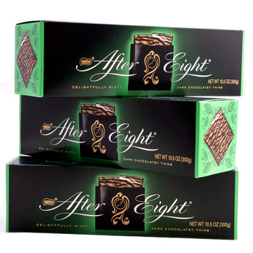 Nestle After Eight, Dark Mint Thins (30 Mints - 300g/10.5oz, PACK - 3)