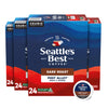 Seattles Best Coffee  Dark Roast K-Cup Coffee Pods  Post Alley  100% Arabica  4 Boxes (96 Pods Total)