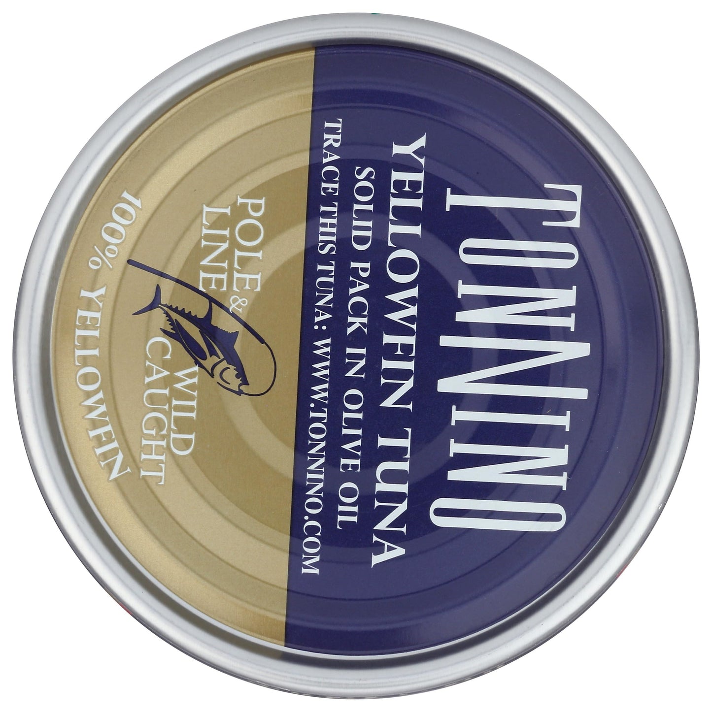 Tonnino Yellowfin Tuna In Olive Oil, Wild Caught, Non-Gmo, Canned, 4.94 Oz (Olive Oil, 1)