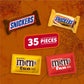 M&MS Peanut, SNICKERS Crunchy & SNICKERS Original Fun Size Trick or Treat Individually Wrapped Milk Chocolate Halloween Candy V