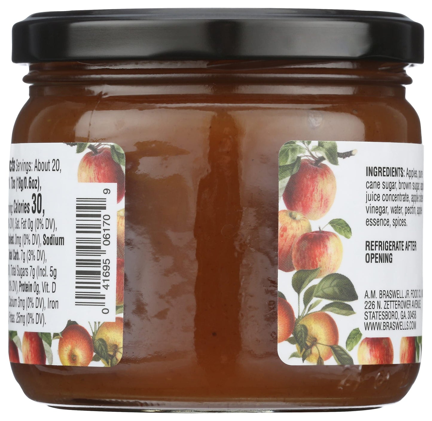 Braswells Apple Butter, 12.5 Oz