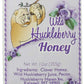 Wild Huckleberry Honey Bear 12.0 Oz
