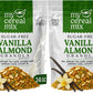 MyCerealMix Sugar Free Vanilla Almond Granola - 2 Pack (48oz Total) - Vegan, Gluten Free - Diabetic Friendly Granola for Yogurt 