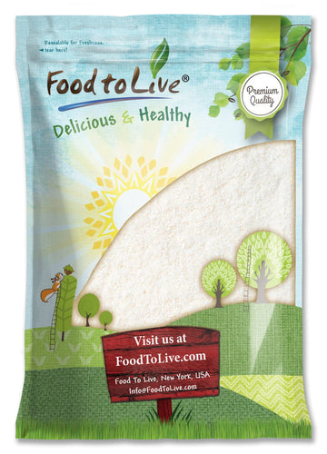 Food To Live - Shredded Coconut, 5 Pounds Unsweetened Coconut Flakes, Desiccated, Kosher, Vegan, Bulk. No Sulfites Added. Rich In Dietary Fiber. Perfect For Homemade Desserts.