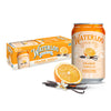 Waterloo Sparkling Water, Orange Vanilla Naturally Flavored, 12 Fl Oz Cans (Pack of 12) - Zero Calories and Zero Sugar or Sweete