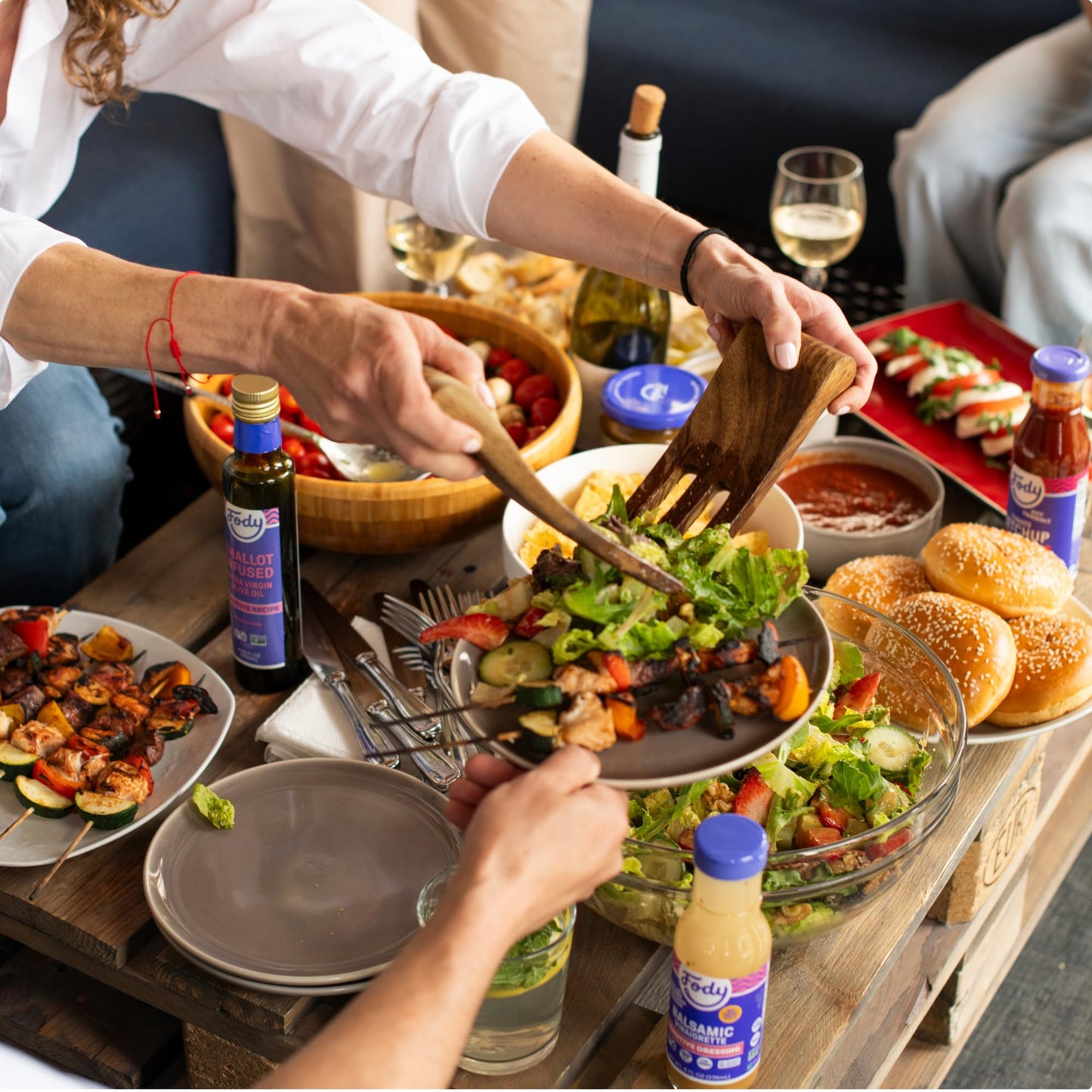 Fody Foods No Soy Teriyaki Sauce & Marinade, 8.5 Oz, Garlic and Onion Free, Low FODMAP Certified, Gut & IBS Friendly, Vegan, Non