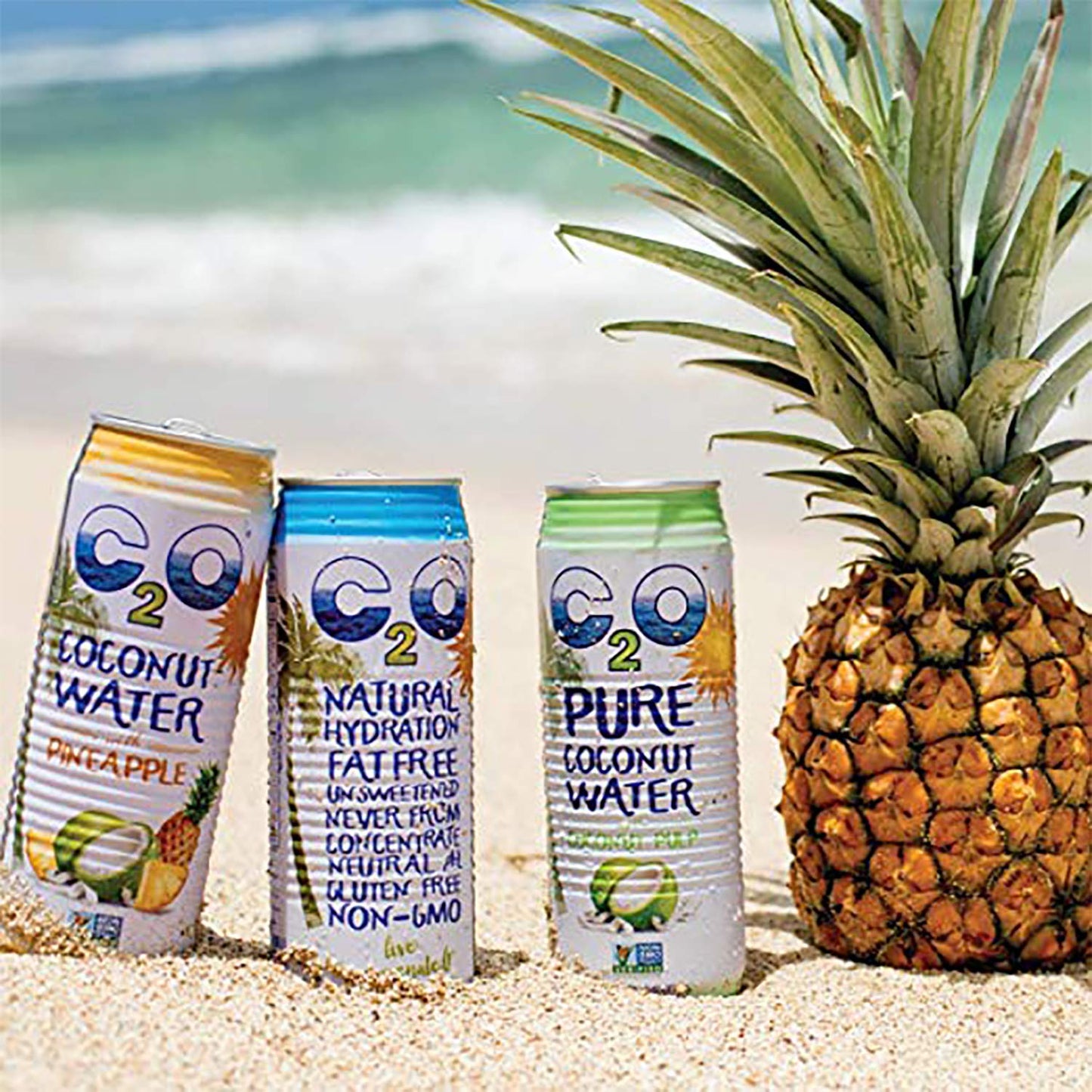 C20, Coconut Wtr Pure, 17.5 Oz, (Pack Of 12)