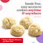 David'S Cookies Preformed Frozen Cookie Dough Macadamia White 80 Count