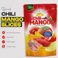 Dried Mango Slices - Delicious Texture Soft & Juicy Low Sugar Added Dried Mango - Naturally Ripened Mangos Dried Fruits - Gluten Free Dry Mangoes Natural Source of Vitamin C  Fiber  (8 oz chili)