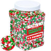 Christmas Tree Sprinkles - 1.7 Pounds - Bulk Red and Green Confetti Sprinkles - Holiday Sprinkles for Cookie Decorating - Christ