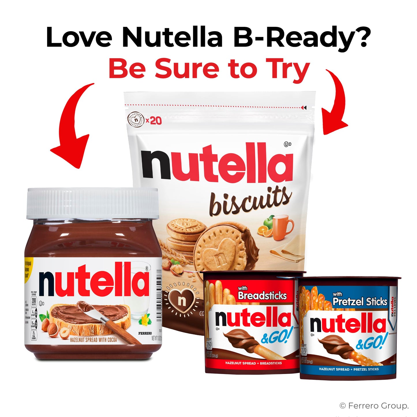 Nutella, Biscuits, 9.7 Ounce