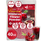 FRESHDRINKUS Natural Hibiscus Flower Powder, 100% Vegan, 40oz - No Additives, Gluten, or Sugar
