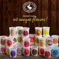 Caramel Apple Gourmet Flavored Cotton Candy - Unique Idea for Holidays, Birthdays, Gag Gifts, Party Favors