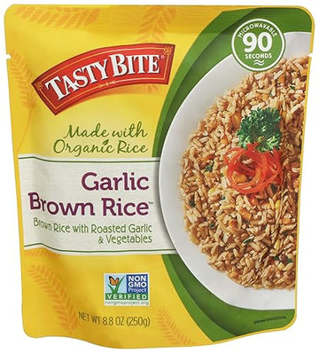 TASTYBITE garlic Brown Rice 8.8 OZ