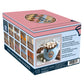 Double Donut Flavored Hot Chocolate Packets Variety Pack,18 Count Includes Classic, Chocolate Raspberry, Salted Caramel & Pepper