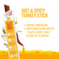 Vermont Smoke & Cure Hot & Spicy Turkey Jerky Snack - Smoky Chili Turkey Sticks - 1oz - 24 Count