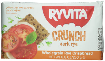 Ryvita Dark Rye Fat Free Crispbread 8.8 Oz