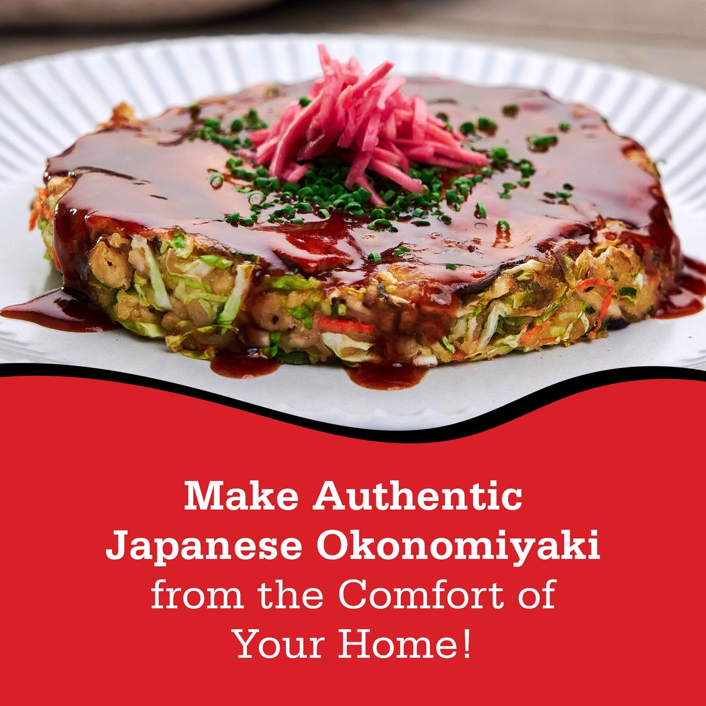 Otafuku Okonomiyaki Kit- Includes Flour and Sauce for Japanese Savory Pancakes (6 Kits)