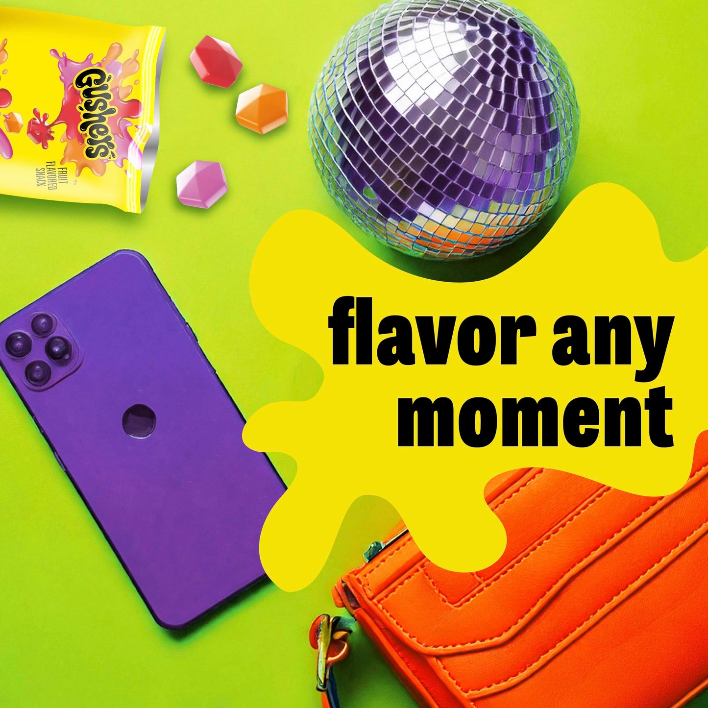 Gushers Fruit Flavored Snacks, Raspberry Lemonade, Strawberry Peach, Orange Cherry, 20 Pouches, Family Pack, 16 oz