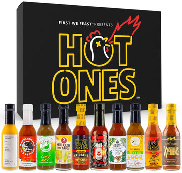 Hot Ones Hot Sauce Challenge Set - Season 26 - Hot Sauce Gift Sets - Hot Sauce Variety Pack - Made with Natural Ingredients - Un
