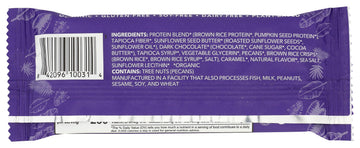 Aloha Organic Chocolate Caramel Pecan Bar, 1.98 OZ