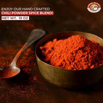 Angel Brand Ground Chili Powder - Bold And Spicy Seasoning For Mexican And Tex-Mex Recipes, Soups, Marinades, And Rubs - 19Oz Bo