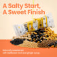 KANG BONG SEOK Soybean & Sesame Bars - Black, Roasted Grains & Nuts, 0.7 Ounce, 20 Counts