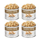 Virginia Diner All Natural Gourmet Virginia Nuts Blister Roasted Super Xl Peanuts Heart Healthy Snack Or Gift 9Oz (4 Pack) Salte