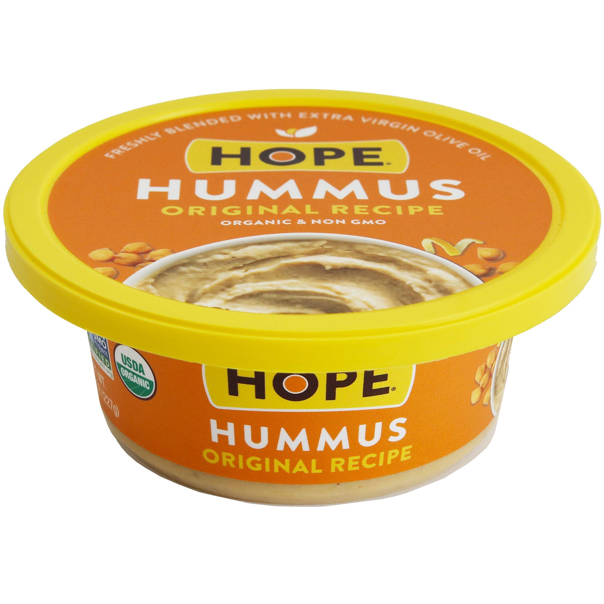 Hope Foods Organic Original Hummus 8 Ounce