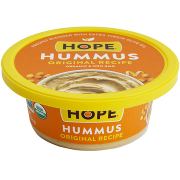 Hope Foods Organic Original Hummus 8 Ounce