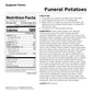Augason Farms Funeral Potatoes Pouch, Emergency Food Supply, Everyday Meals, 12 Servings