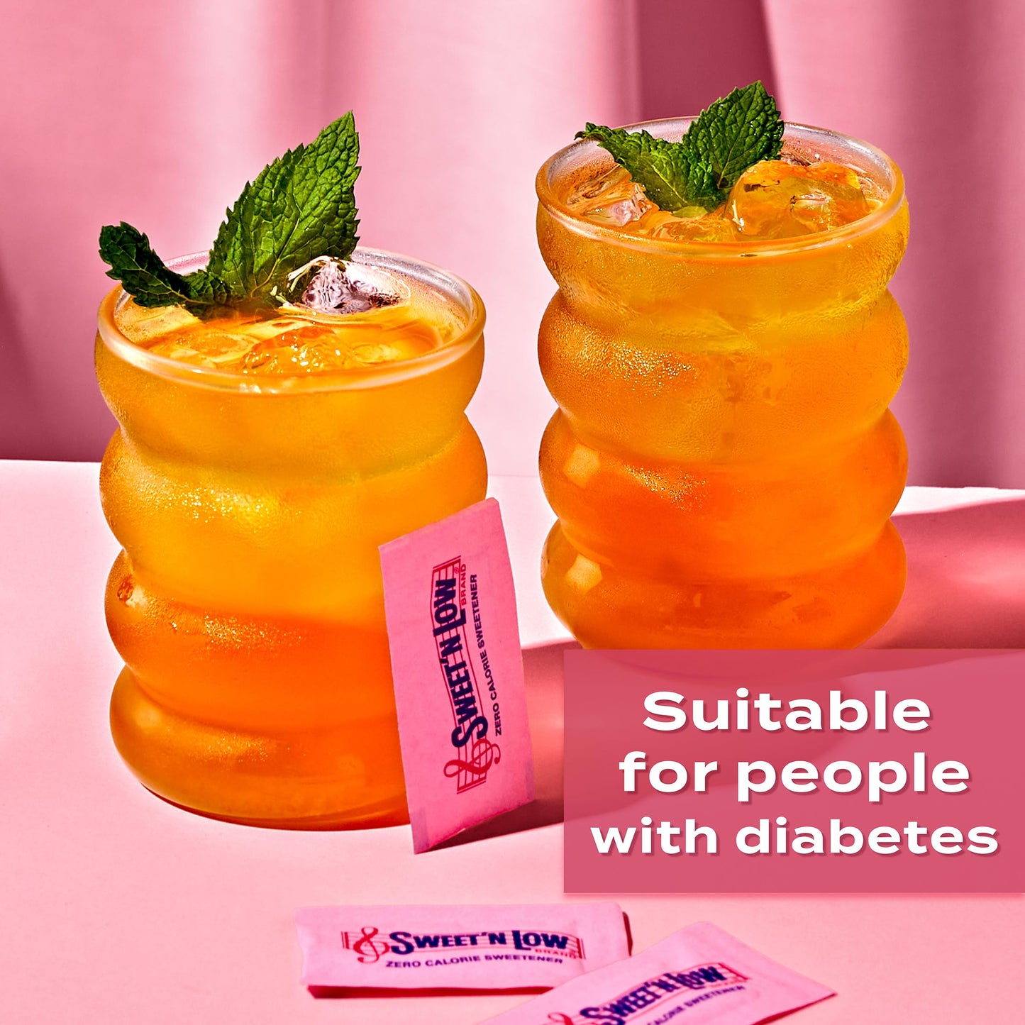 Sweet'N Low Zero-Calorie Sweetener | Contains Saccharin, Sugar Substitute, Keto, Vegan, Gluten-Free | Great For Cooking, Baking,