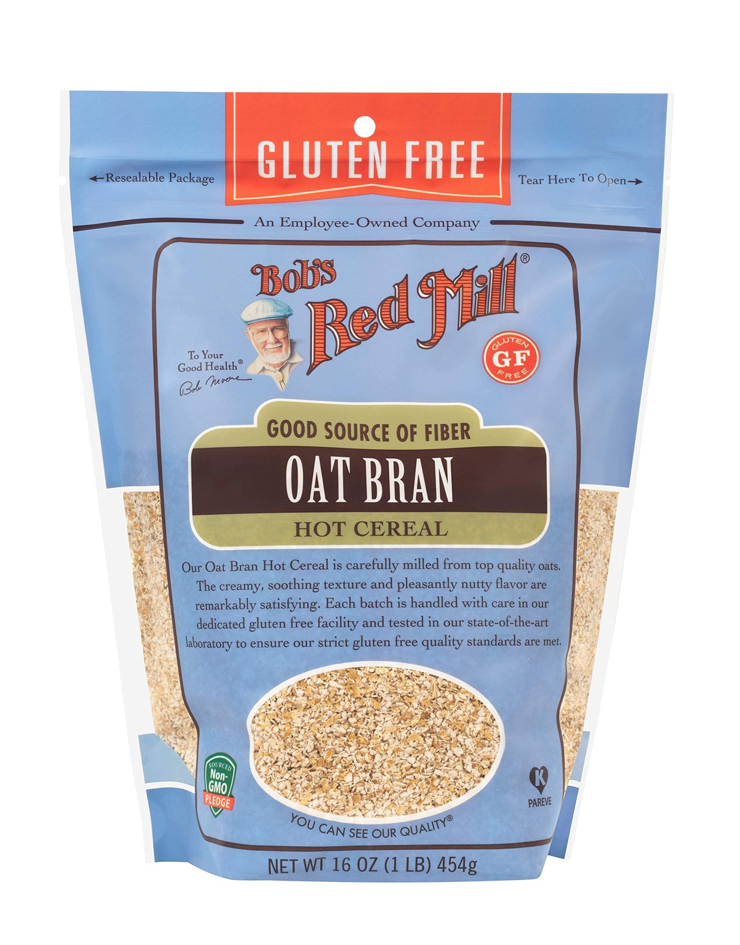 Bob'S Red Mill Gluten Free Oat Bran, 16-Ounce (Pack Of 4)