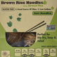 Star Anise Foods Vietnamese Brown Rice Noodles With Organic Green Tea -- 8.6 Oz (Pack Of 6)